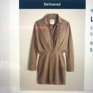 Abercrombie & Fitch Linen Shirt Dress